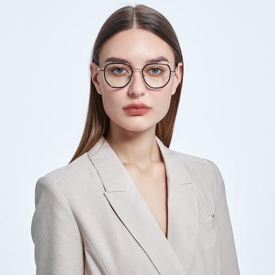 China Fashionable Comfortable Eye Protection Women Anti Optical Frame Blue Light Frames Reading Optical Glasses for sale