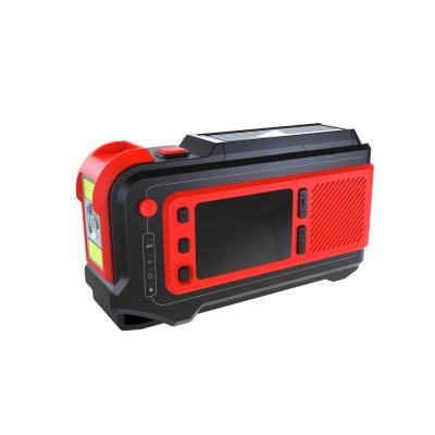 China Solar Powered LED Aomago Newly Rechargeable Emergency AM FM Radio With LED for sale