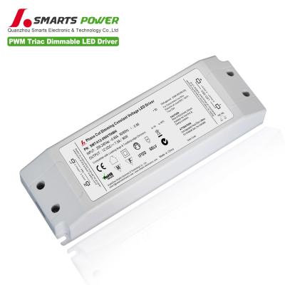 China Dimming triac led power supply manufacturer ip67 constant voltage 90W led driver for led lighting 180*60*35mm for sale