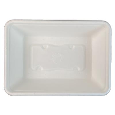 China Disposable Customized Biodegradable Tableware Take Out Boxes Eco Friendly Food Container Te koop