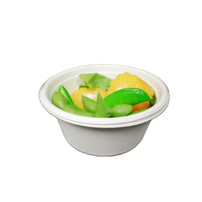 China water repellent & New Design 500ml Customizable Oil-Proof Bowl With Lid Disposable And Compostable Tableware Sets Food Packaging Biodegradable Bagasse for sale