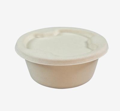 China water repellent & Eco - Friendly Disposable Sugar Cane Oil - Repellant Tableware Set Bagasse Paper 17Oz Pulp Bowl for sale