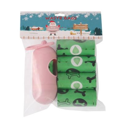 China Pet Poop Clean Bag for Outdoor 23*33cm or 20*25cm Size Disposable and Eco-Friendly for sale