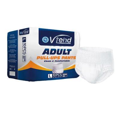 China Ultra Soft Dry Care Breathable Panty Adult Diapers Disposable Adult Pants Diaper for Elderly for sale