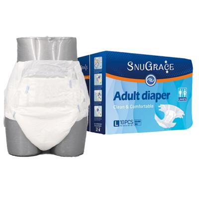 China Incontinence Underwear Soft Breathable Disposable Adult Nappies for Senior Unisex for sale