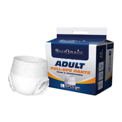 China Adult Incontinence Care Fluff Pulp Sap Panty Diapers Hospital Grade ISO Certified for sale