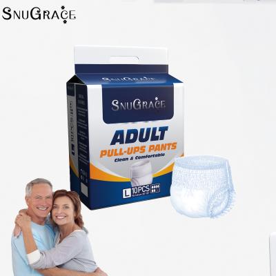 China Summer Plain Woven Disposable Adult Incontinence Pants with Freely Offered Samples for sale