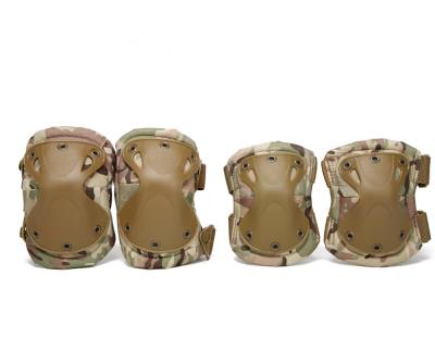 China Military Elbow Sports Volleyball Elbow Knee Pads Tactical Adjustable Airsoft Protective Long Lasting Paintball Protector for sale