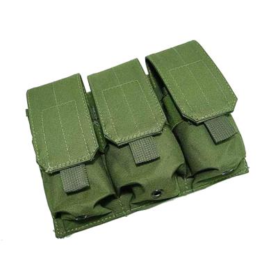 China 2021Chenhao hot sales waterproof army tactical green pouch molle 3 mags ammo military ammo bag for sale