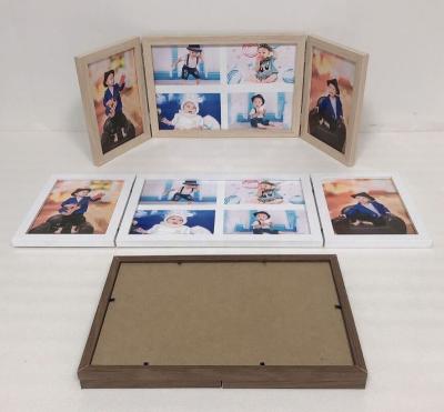 China Custom Photo Frame Desk Three Picture Frame for sale