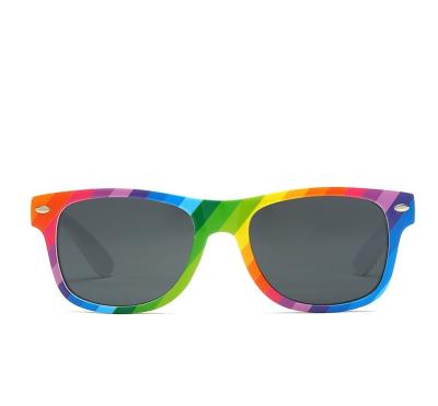 China Sports Sunglasses Sport Safety Sunglasses For Color Run Party Glasses for sale