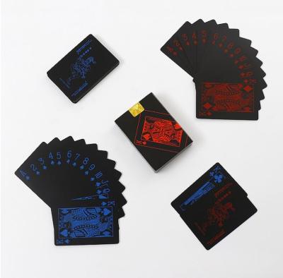 China Custom Plastic Waterproof Card Games PVC / PET Poker Card Party Game Playing Game for sale