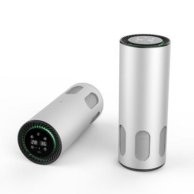 China New Technology Transcatalytic Sterilization Displacement Shell Car Small Air Purifier Aluminum Alloy For Indoor And Outdoor Office for sale