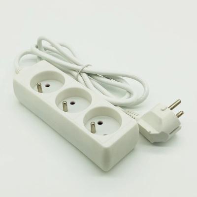 China Residential / General Purpose French Electrical Power Strip Extension Switch Socket for sale