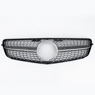 China FOR W204 C Brand New ABS Diamond Mesh Grill For C W204 2008 2009 2010 2011 2012 2013 2014 for sale