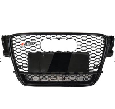 China ABS Front Grill For Audi A5 S5 RS5 Refit Part Black Auto Body Kit Front Grill Frame quattro style 2008-201 for sale