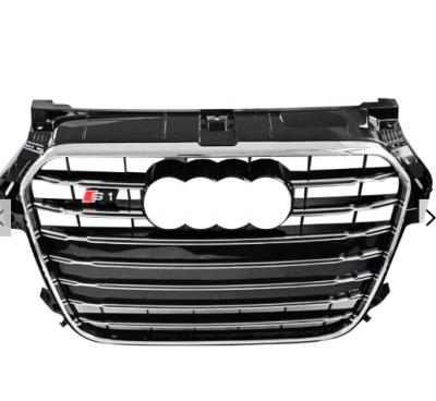 China High Quality ABS Front RS1 Grill For Audi A1 Replacement Honeycomb Grill Facelift Racing Bodyparts For Audi S1 ​​ABS 2016-2018 for sale