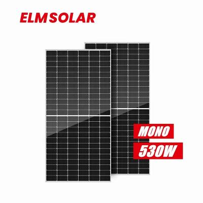 China Solar Home System ELM solar best selling high efficiency 530w 550w mono pv panels 182mm half cell solar panels for sale for sale