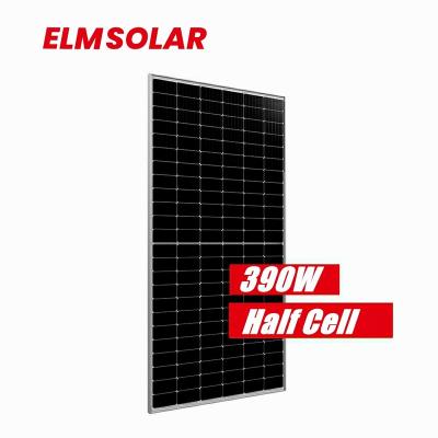 China Solar Home System ELM Manufacture A Grade 72 Cell PV Panel Half Cell Solar Panels 390w 400w Solar System For Home for sale