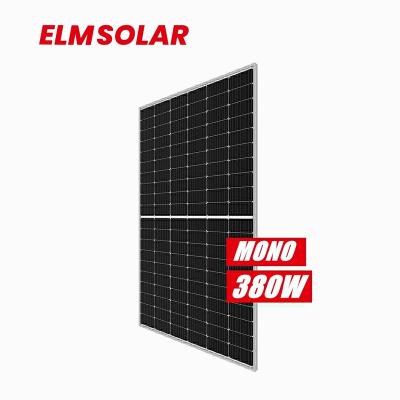 China China factory wholesale high efficiency 350w 360w 370w 380w half solar cells mono home system solar panels for sale for sale