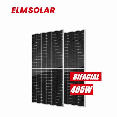 China High Efficiency 405w 410W 450W Solar Panels Solar Home System Factory Direct Cheap Mono Bifacial Glass Module for sale