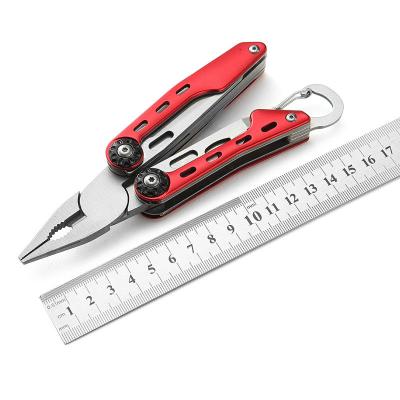 China Unrated Outdoor Camping Survival Tactical Pliers Repair Folding Screwdriver Soft Pliers In Stainless for sale