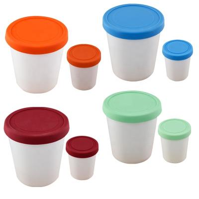 China Viable Round Ice Cream Mold Plastic Resin Cup Trays Maker For Commercial Bars Or Home Use Dishwasher Safe for sale