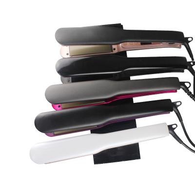 China Outdoor Fast Hair Straightener Nano Titanium Heating Coatings PTC Heating Plate Hair Straightener for sale