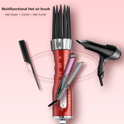 China Fashionable Appearance One Step 2 In 1 Automatic Hair Dryer 1000W Hair Dryer Hot Brush Curling Airbrush for sale