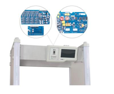 China Zonas de detecção da porta 24 inteligentes do detector de metais da separação para exterior à venda