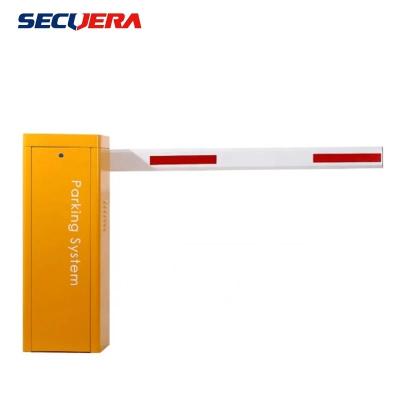 China Wire Control Road Blocker 6M Telescopic Arm Road Barrier Boom Barrier AC 220/110V for sale