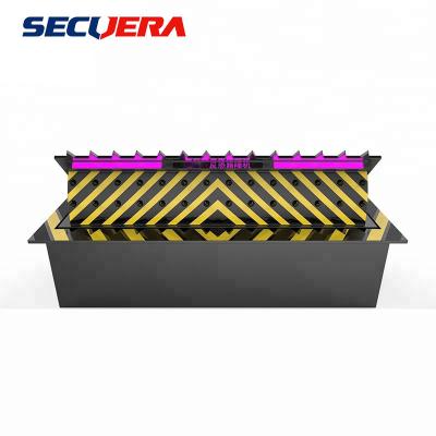 China Electric Hydraulic Rising Road Blocker Anti - Terrorist Shallow Mounted Low Noise for sale