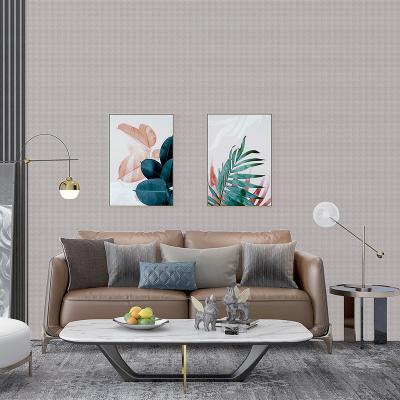 China 100% Realistic Fireproofing Luxury Canvas Environmental Decorative Seamless Wall Cloth Wall Cloth Fabric Wallcoverings Wallpapers for sale