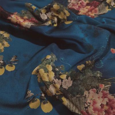 China Cheongsam Fabric Hangzhou Anti-static Imitation Silk Apparel Fabric for sale