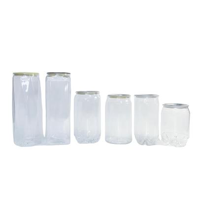 China LOW PRICE 250ml 330ml 350ml 500ml 650ml Beverage Pet Juice Bottle Can For Juice Pet Cans For Plastic Type Beverage PET. for sale