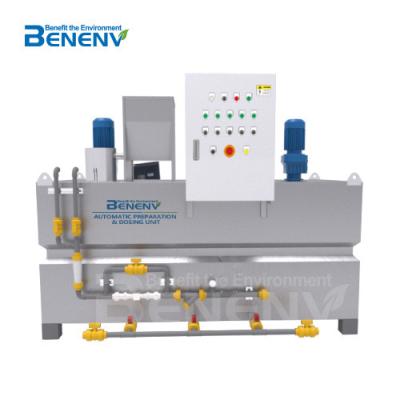 China Sistema de dosagem automática acionado por PLC para tratamento de água Máquina de dosagem automática à venda