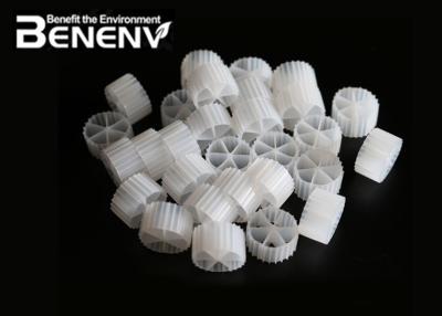 China HDPE, das biologisches Filtermaterial der Membran-K1 für Abwasserbehandlung bewegt zu verkaufen