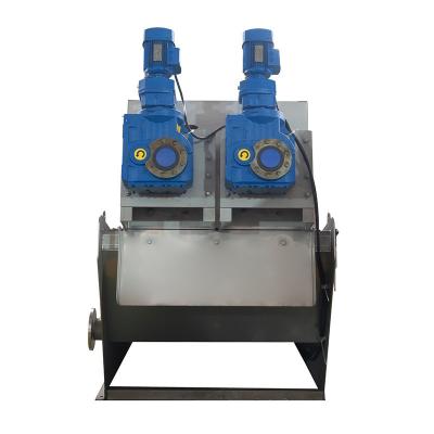 China Clog Free Sludge Dewatering Machine 6KW Sludge Thickening Equipment for sale