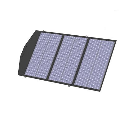 China 100w Monocrystalline Silicon Portable Solar Panel Folded Bag 156.75mmx156.75mm for sale