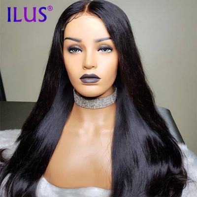 China Silky Straight Wave HD Lace Frontal Glueless Bob Wig For Black Women Factory Black Color Straight Wig Hair Wholesale Hair And Cheap Wigs Hair for sale