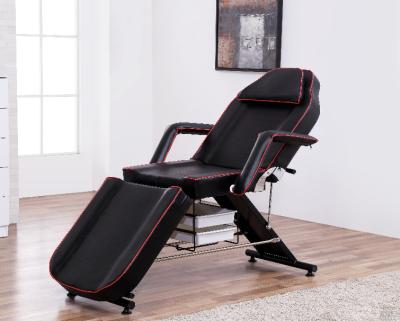 China Strong Popular Beauty Salon Furniture Massage Lift Facial Bed Lash Cosmetic Chair for sale