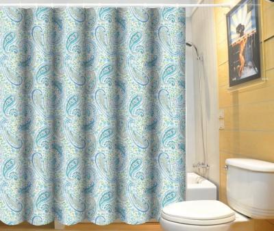 China Sustainable Wholesale Polyester Double Layer Shower Curtain for sale