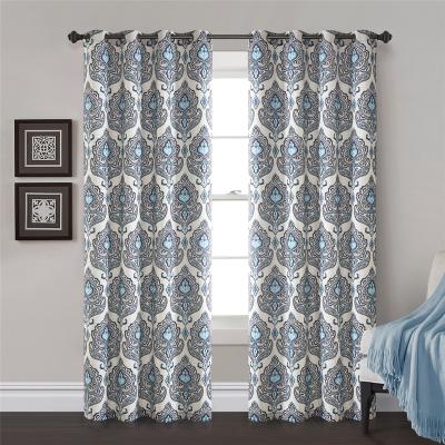 China Unique Home Decor Insulated Accept Custom Order Colorful Fancy Printed Window Curtains for sale