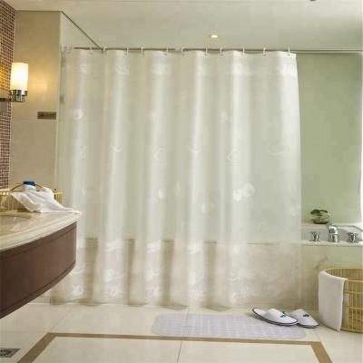 China Modern Design Sustainable Sustainable Vinyl Custom Printed Shower Curtain for sale