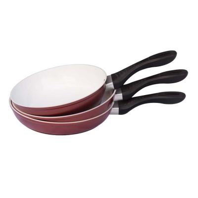 China Sustainable Popular Home Pan Kitchen Nonstick Frying Pan Frying Non Sticky Set With Lid for sale