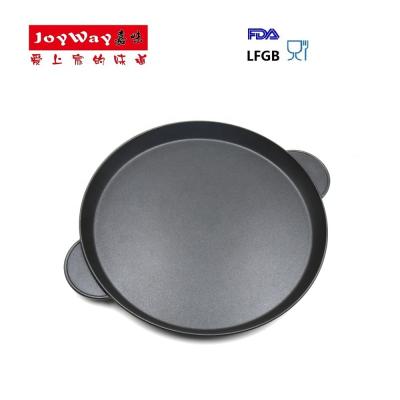 China Easily Assembled BBQ Grill Pan Die Casting Aluminum Shallow Grill Pan With Induction for sale