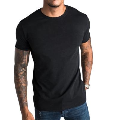 China 2021 QUICK DRY custom made men's T-shirts new men's wear gym sportswear men's clothing T-shirts casual regular bamboo fit gym shirts for sale