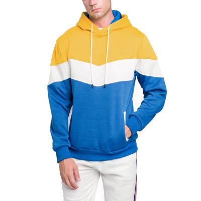 中国 100% OEM Service Breathable Men's Pullover Polyester Sweatshirt Custom Crewneck Mens Hoodies Print Knitted Hooded Nonwoven Backing 販売のため