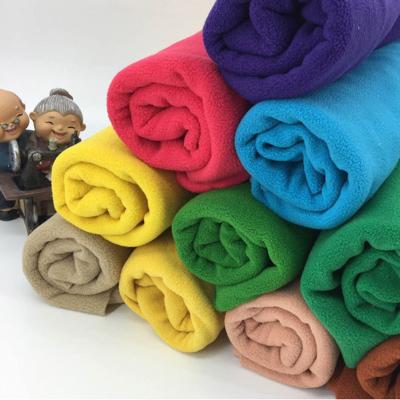 China Antistatic 100 Polyester One Side Brushed RPET Fleece For Bonded Fabric And Fashion Jackets for sale