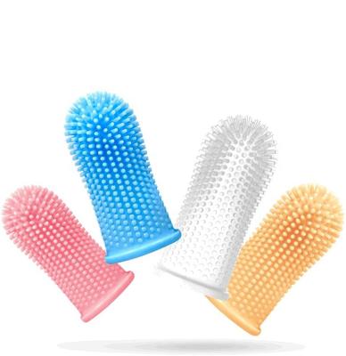 China Viable Factory Finger Toothbrush Handle and Wholesale Cheap Pet Toothbrush for Dogs Cats and Most Pet for sale